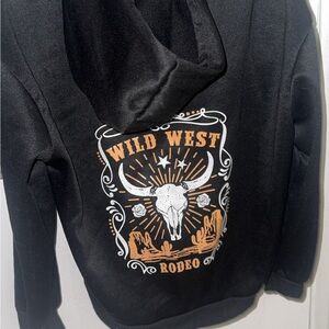 Wild West Rodeo Black women western Hoodie